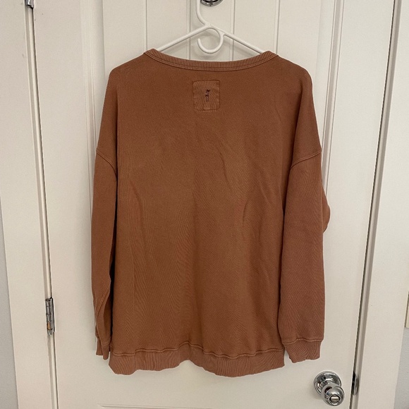 Aerie Brown oversized Sweatshirt, size XS - Picture 14 of 14